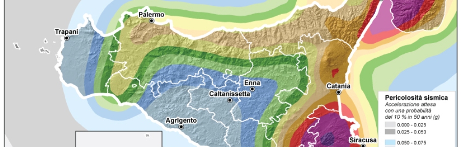 rischio terremoto sicilia