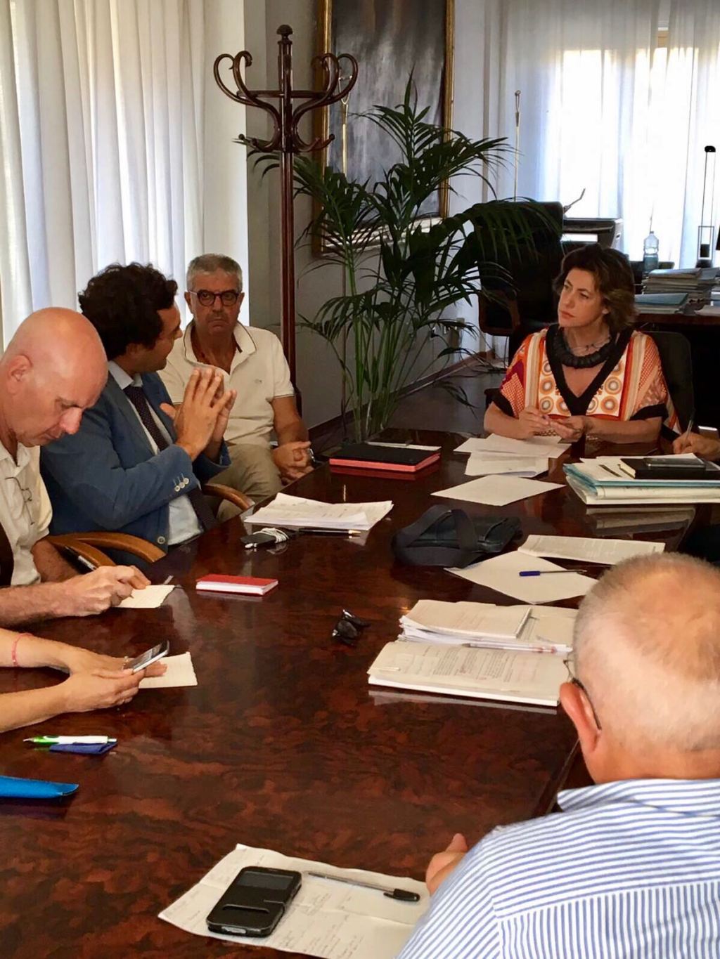 L'assessore Carmencita Mangano al tavolo con Anci e sindacati