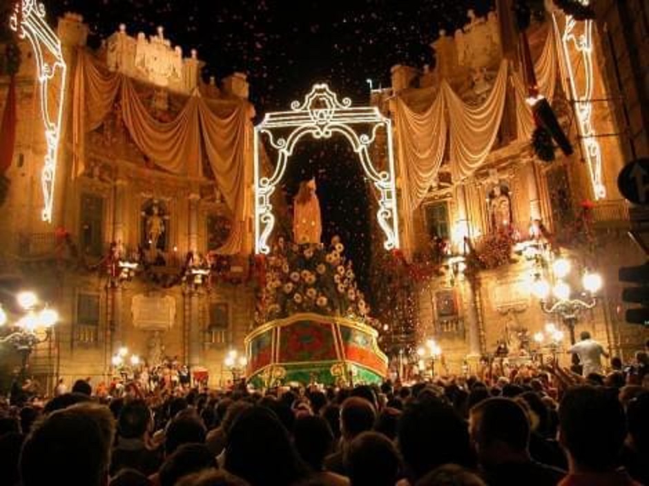 Edili in aiuto del Comune per il Festino di santa Rosalia, contributo