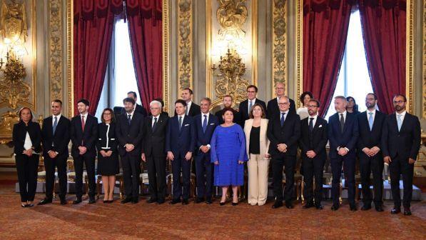 Giuramento del nuovo governo Conte