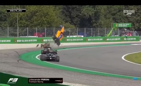 incidente monza peroni