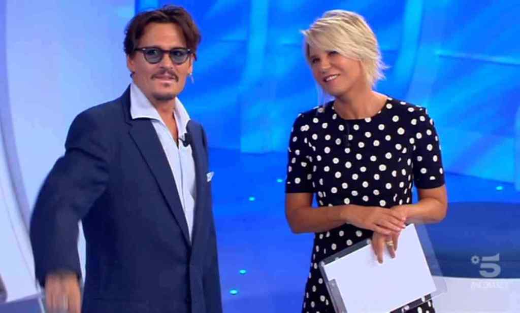 Johnny Depp e Maria De Filippi