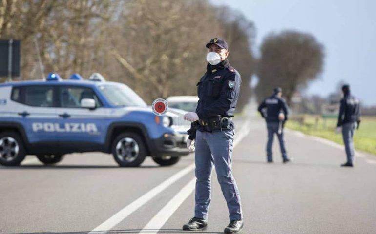 polizia coronavirus