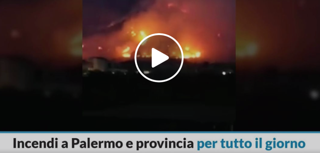 Incendi Palermo