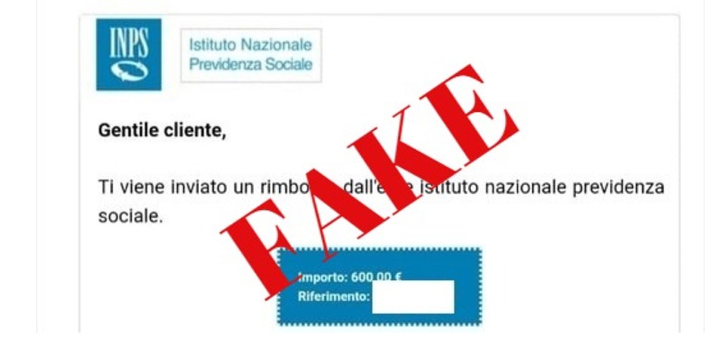 inps fake truffa