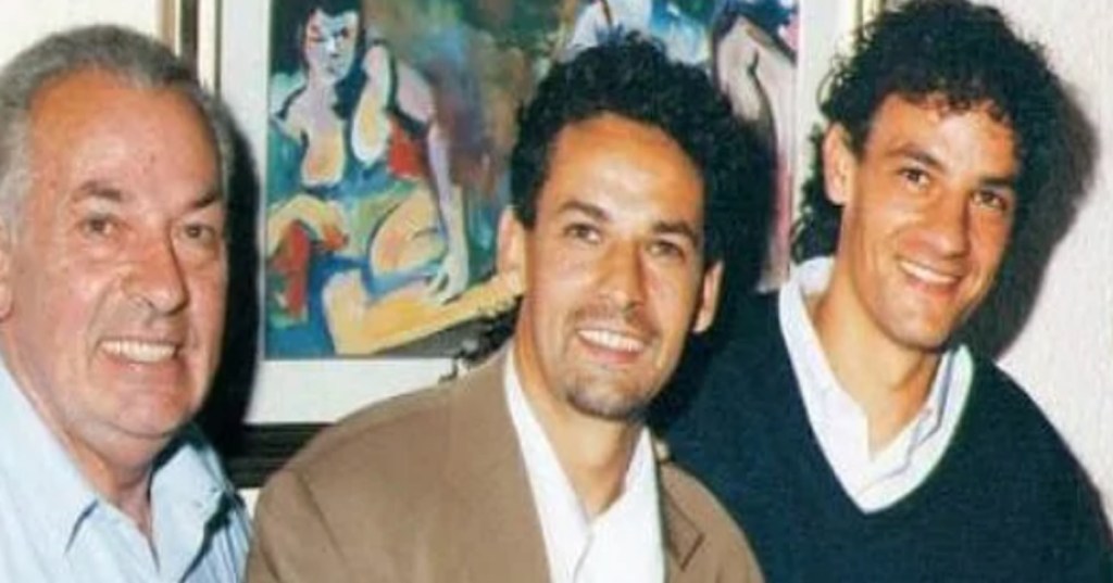 roberto baggio, il fratello e il padre