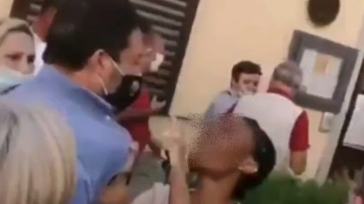 Salvini aggredito in Toscana
