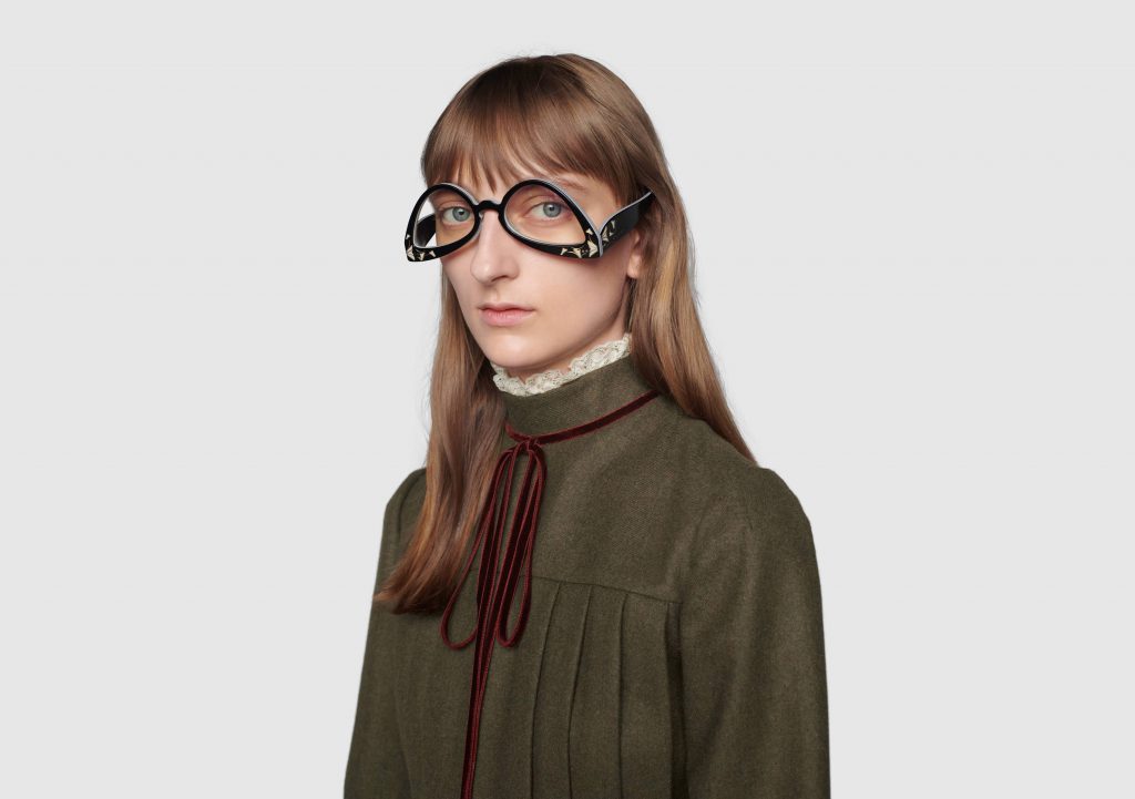 occhiali gucci rovesciati