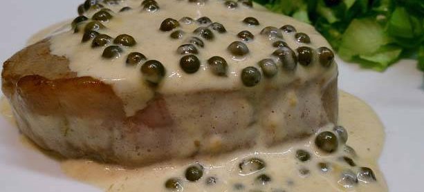 Filetto al pepe verde