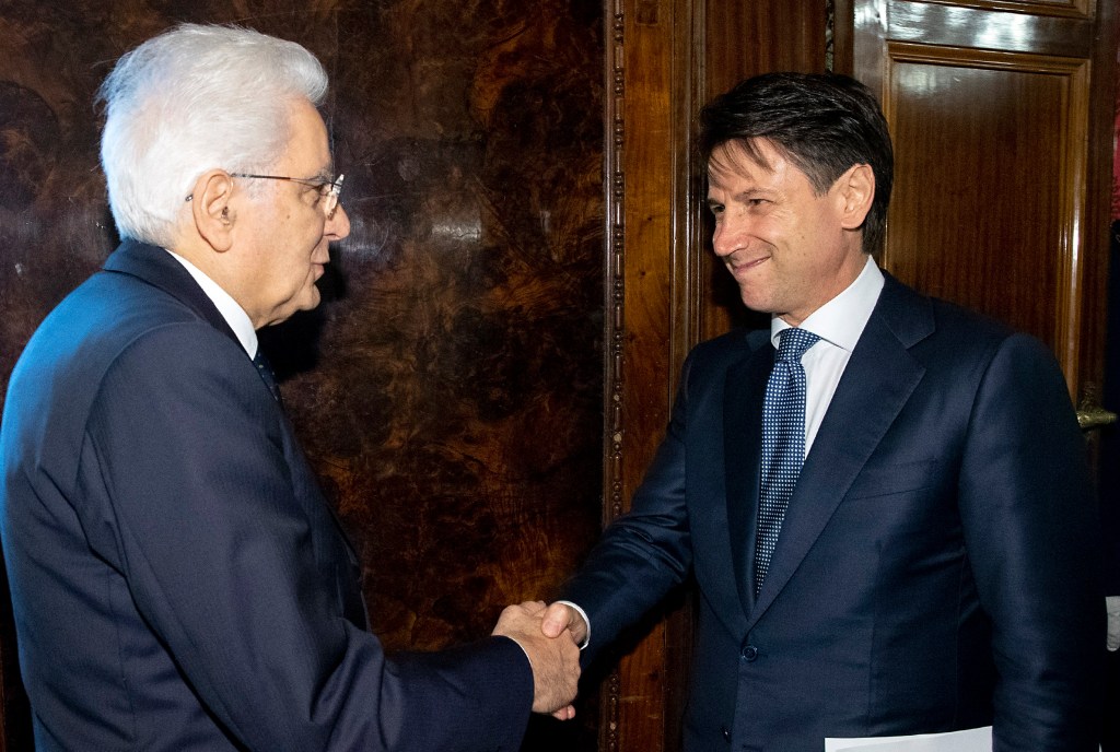 mattarella e conte