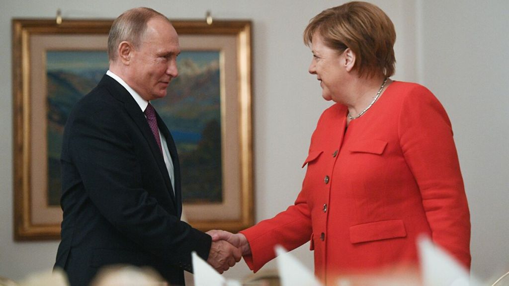 putin e merkel