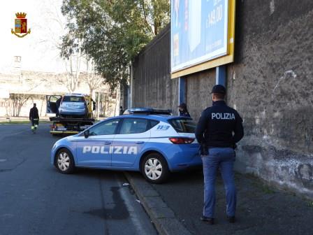 polizia controlli automobilisti operazione