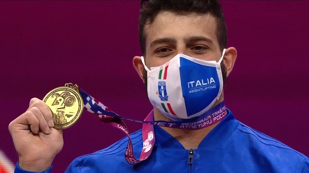 pizzolato oro pesistica mosca