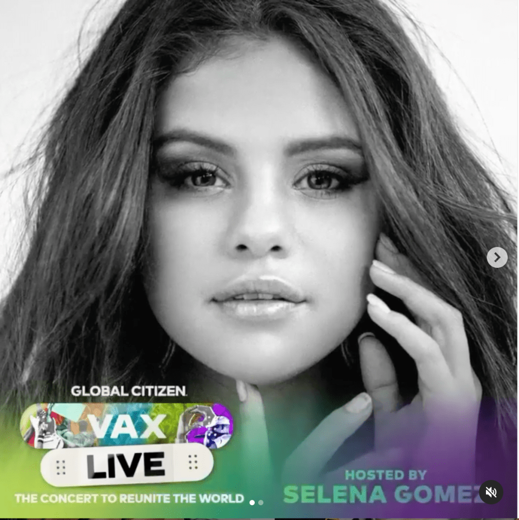 Selena Gomez presenta: "VAX Live The Concert to Reunite the World"