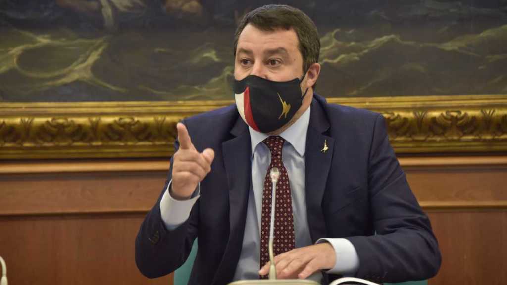 matteo salvini lega coprifuoco
