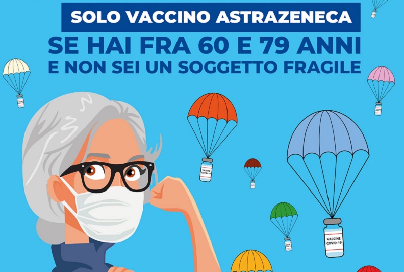 Vaccini senza prenotazioni, open day AstraZeneca in 7 centri del