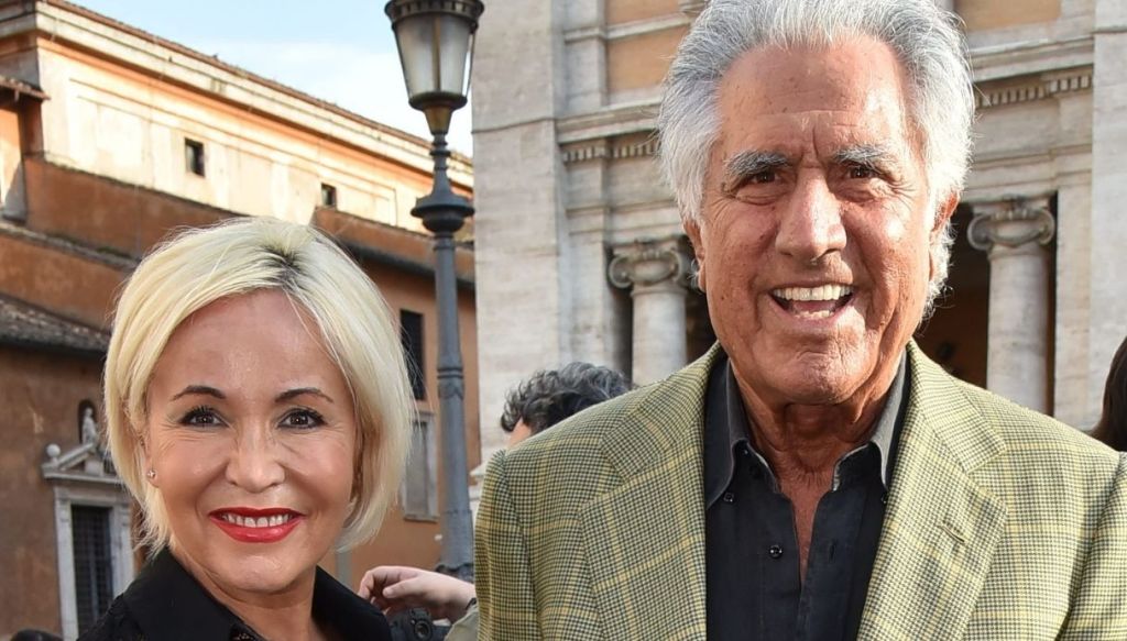 lando buzzanca e la compagna francesca della valle