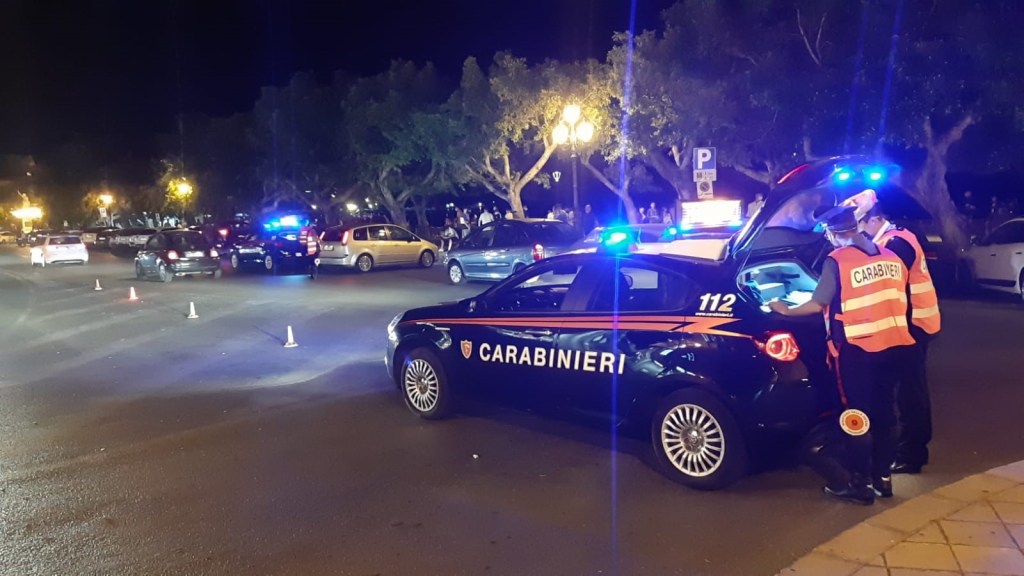 controlli carabinieri milazzo strada