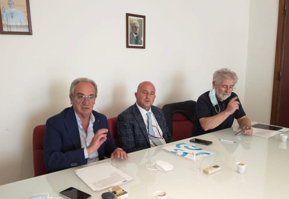Pino Pace, Mimmo Turano e Pietro Agen