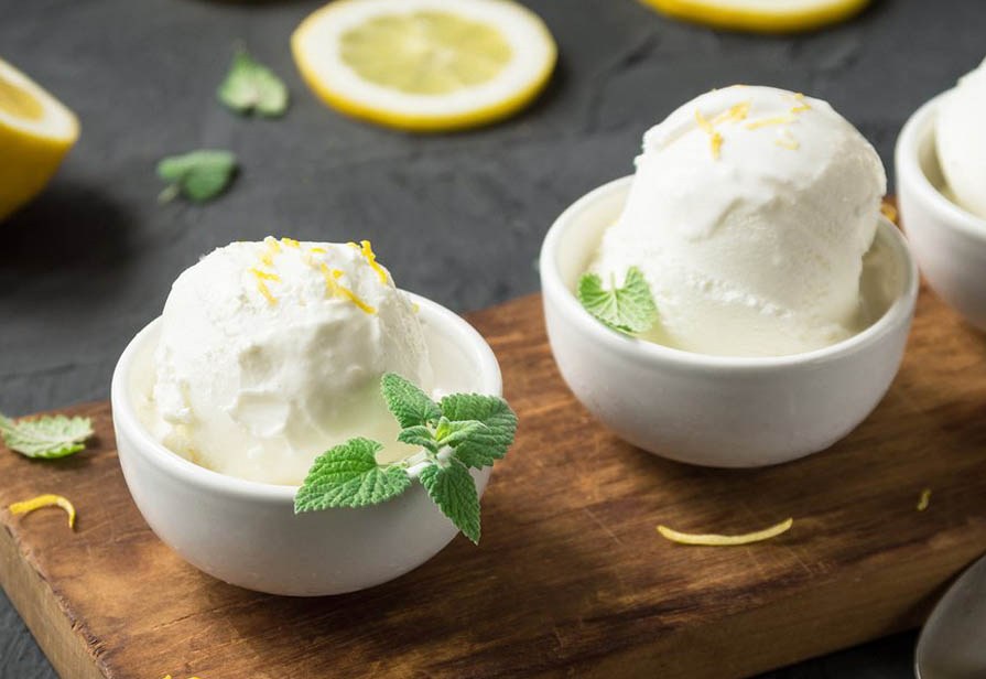 gelato al limone