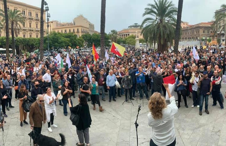 No Green Pass a Palermo