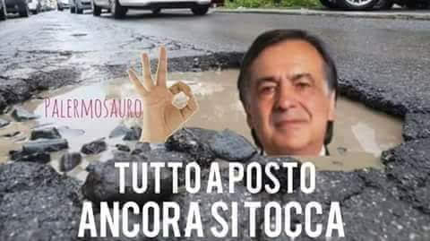 Orlando frana a Monte Gallo