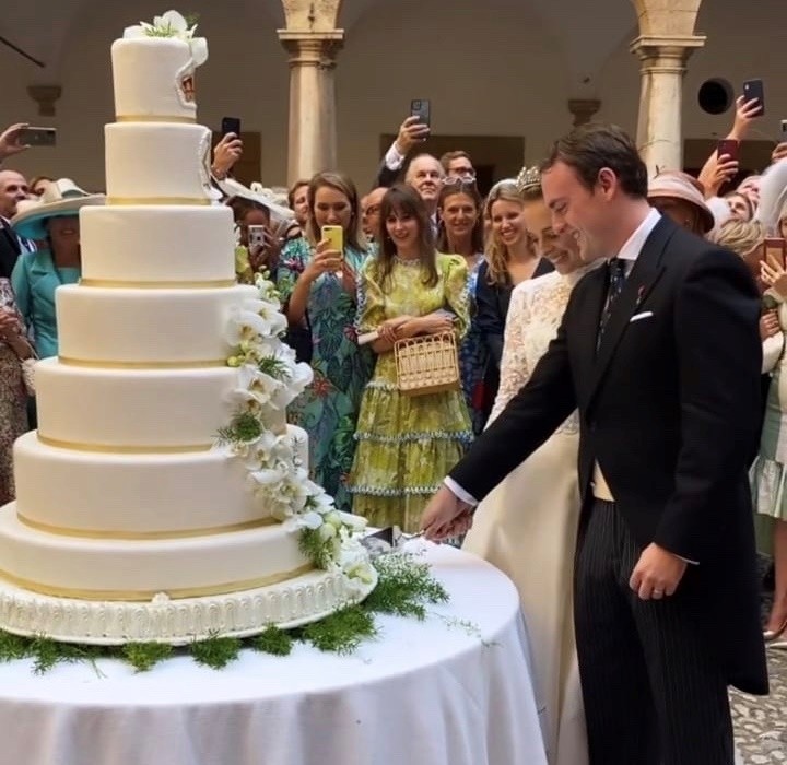 nozze reali retroscena wedding cake