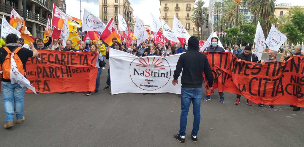corteo Palermo sciopero generale