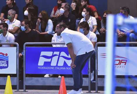 Stefano Piccardo, allenatore dell'Ortigia