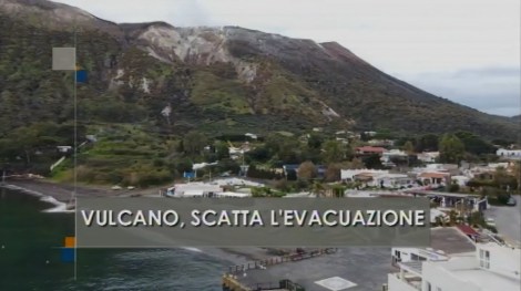 Vulcano, evacuazione 22.11.2021