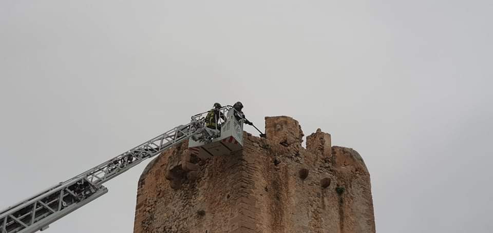 Maltempo, nuovo crollo alla Torre del Baglio di Villagrazia di Carini