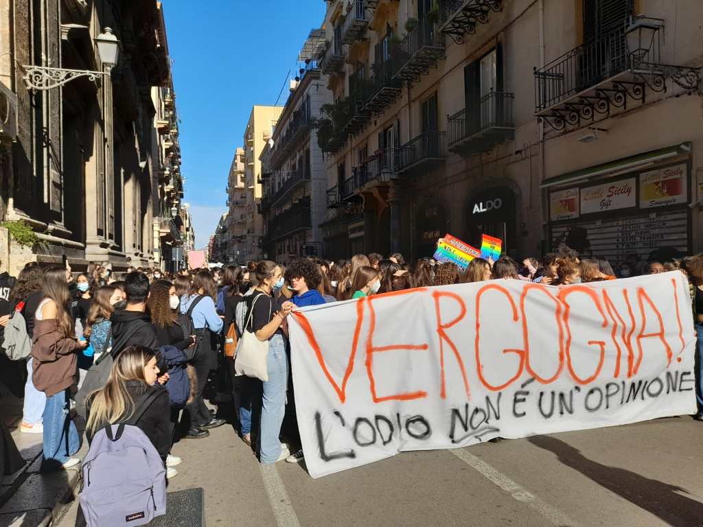 Palermo, sciopero per i diritti civili LGBTQI+