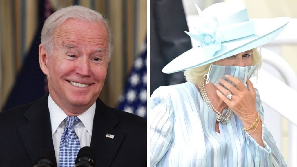 joe biden camilla flatulenza