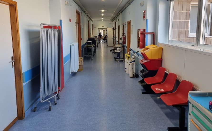 Gli ospedali sono saturi di pazienti Covid19
