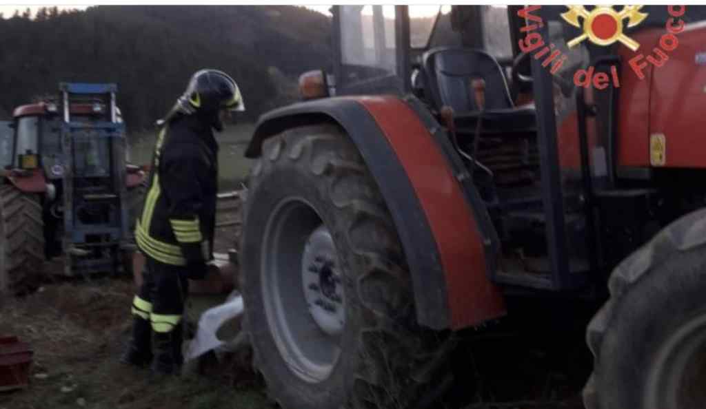 trattore donna morta