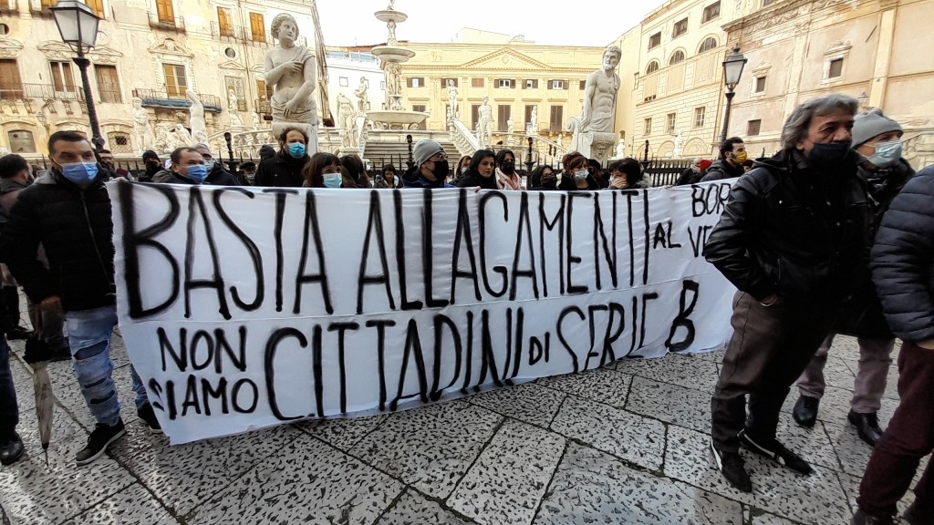 Borgovecchio sciopero Comune di Palermo
