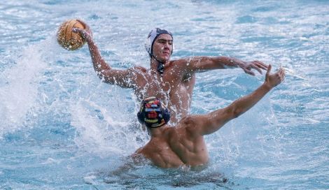 Andrja Basic del Telimar, in azione