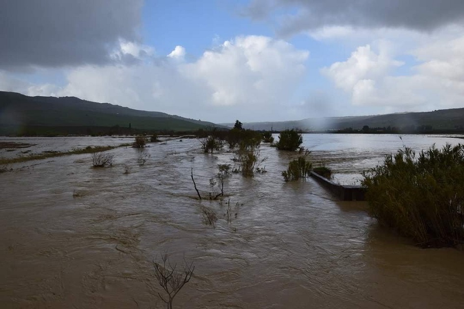 rischio esondazioni per fiume Belice e diga Garcia