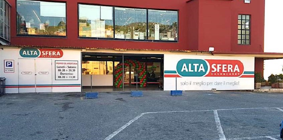 Lo store di Altasfera a Pistunina