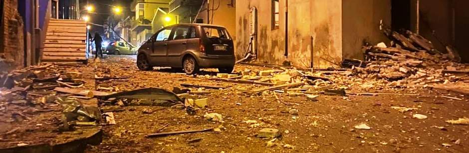 Fuga di gas ed esplosione Ravanusa