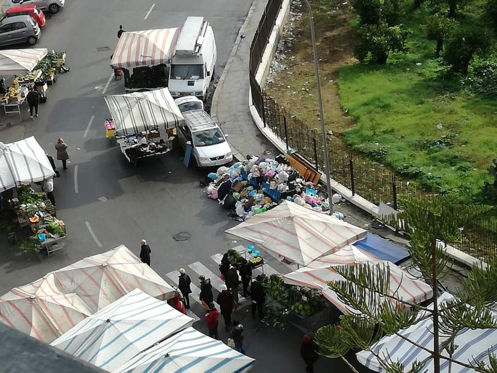 Mercatino via Titone, IV Circoscrizione Palermo