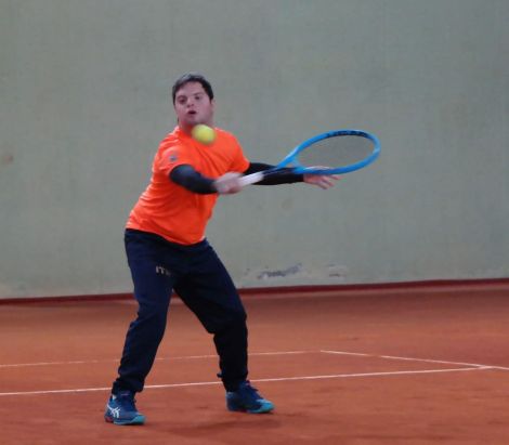 Alessio Cuccia, campione italiano tennis fisdir