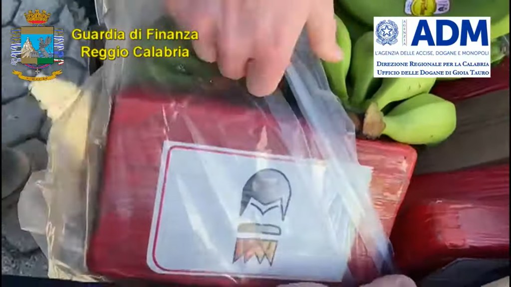 cocaina nascosta tra le banane, al porto di Gioia Tauro