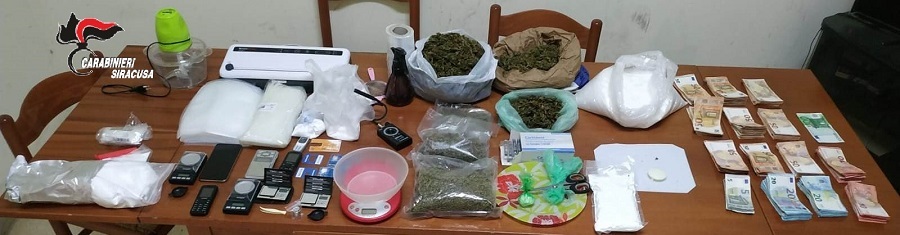 Sequestro di droga a Francofonte