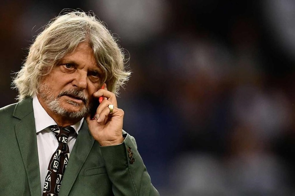 Massimo Ferrero, presidente della Sampdoria.