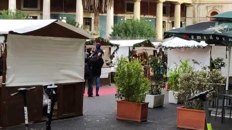 mercatini di Natale a Piazza Politeama
