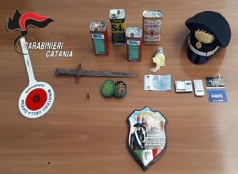 Carabinieri trovano anche armi