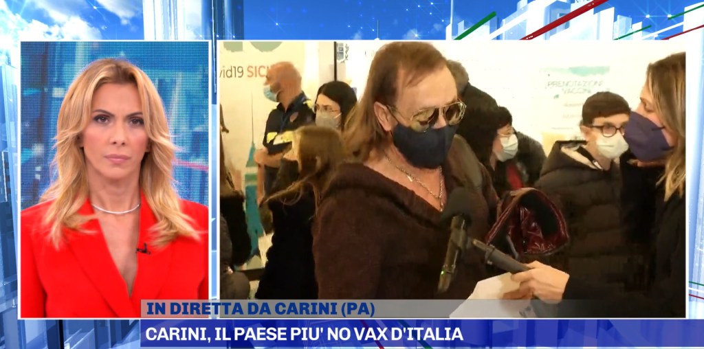 Carini, no-vax pomeriggio5