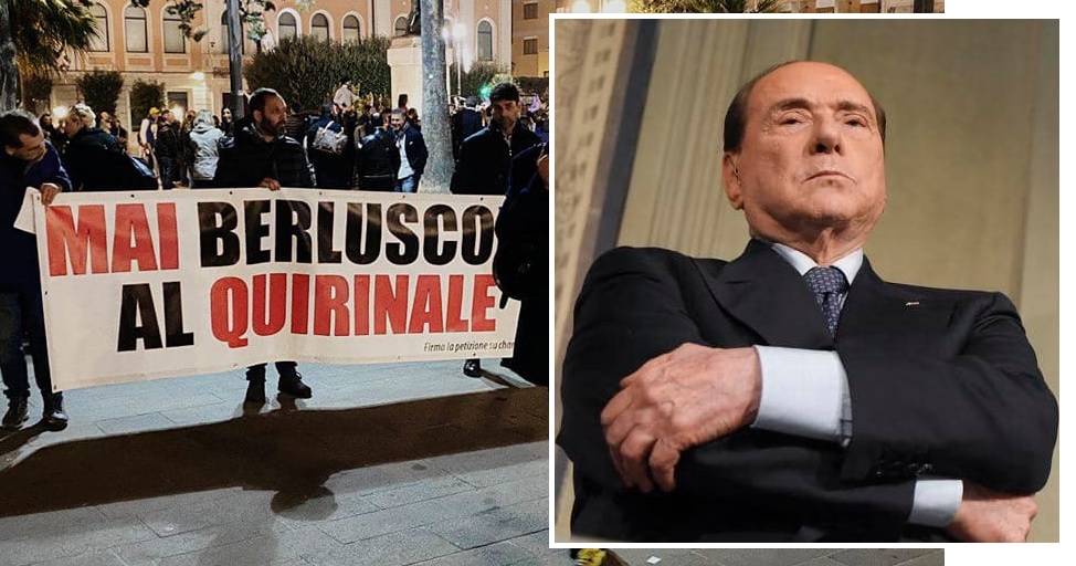 NO Berlusconi al Quirinale