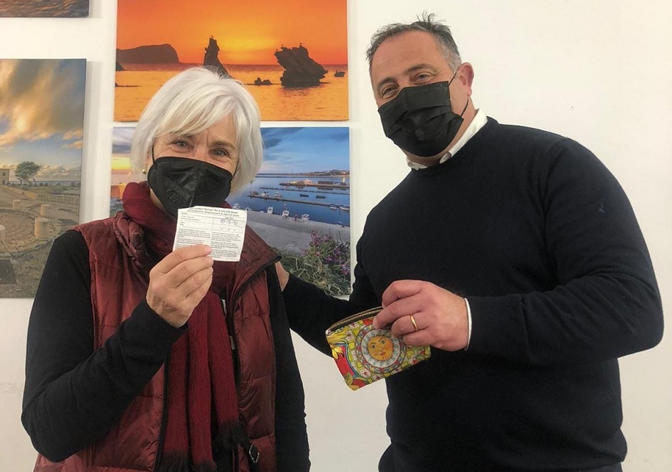 ritrovato green pass smarrito dalla turista